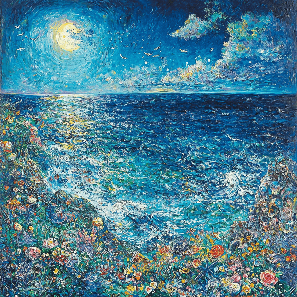 Salvador Dali Inspired Surreal Maritime Odyssey DIY Paint By Numbers