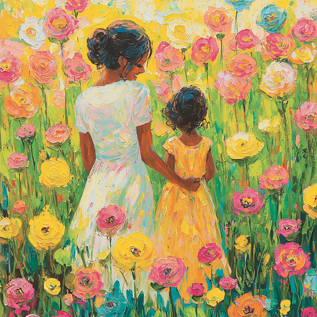 Love Blooms Numbered Painting Kits
