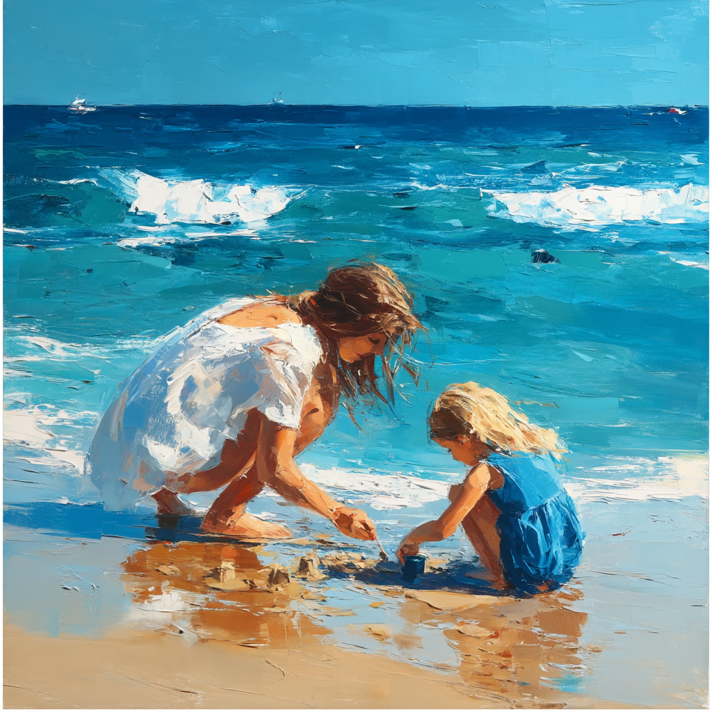 Waves Of Affection Painting Number Kit