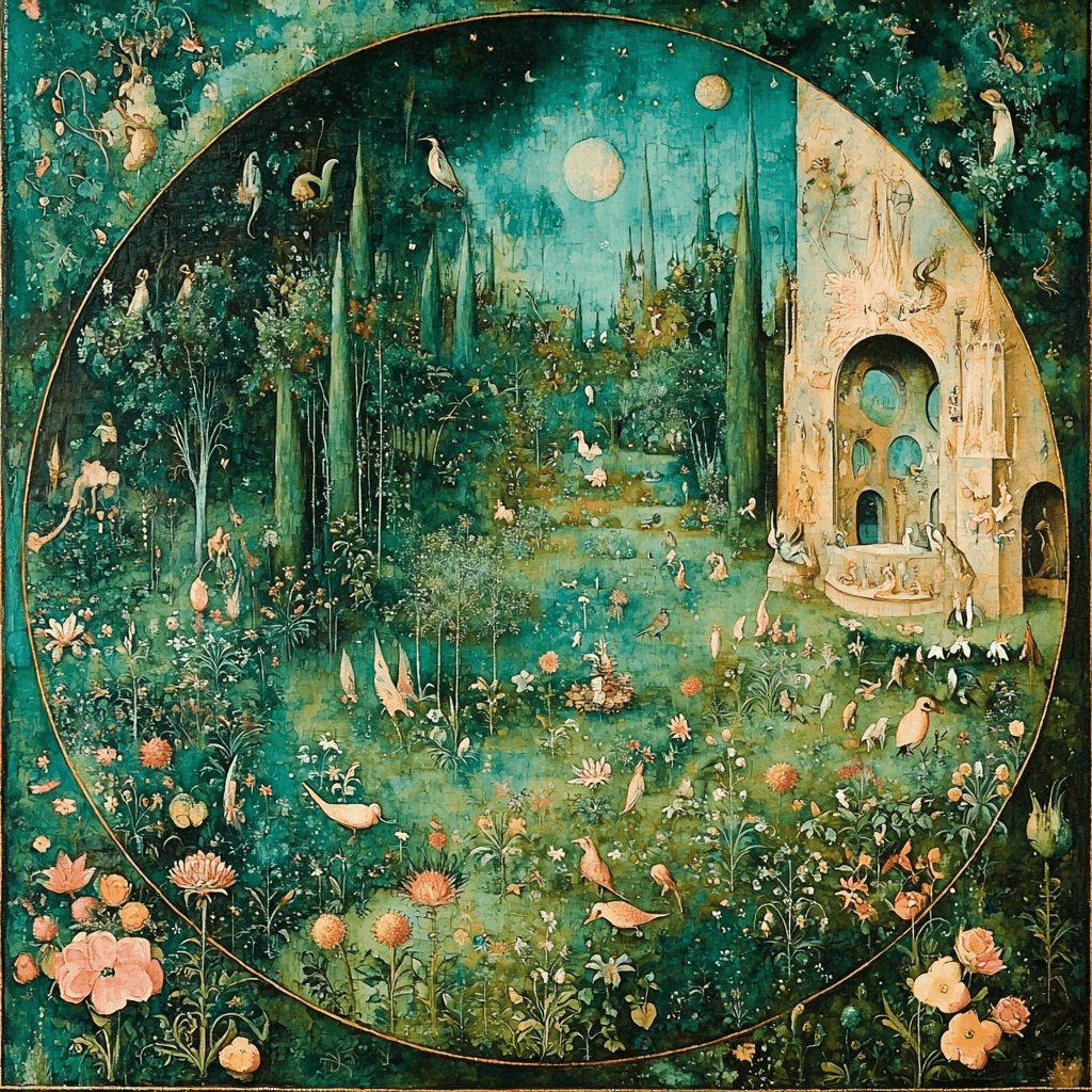 Hieronymus Bosch Inspired Garden Of Earthly Delights DIY Paint By Numbers