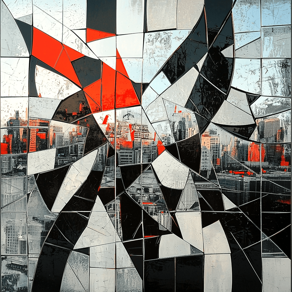 Banksy Inspired Shattered Echoes Paint By Numbers Kits