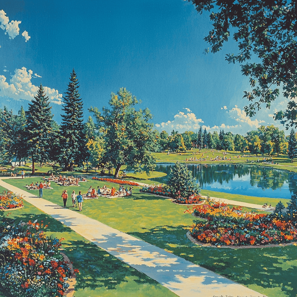 Eisenhower Park - New York Painting Number Kit