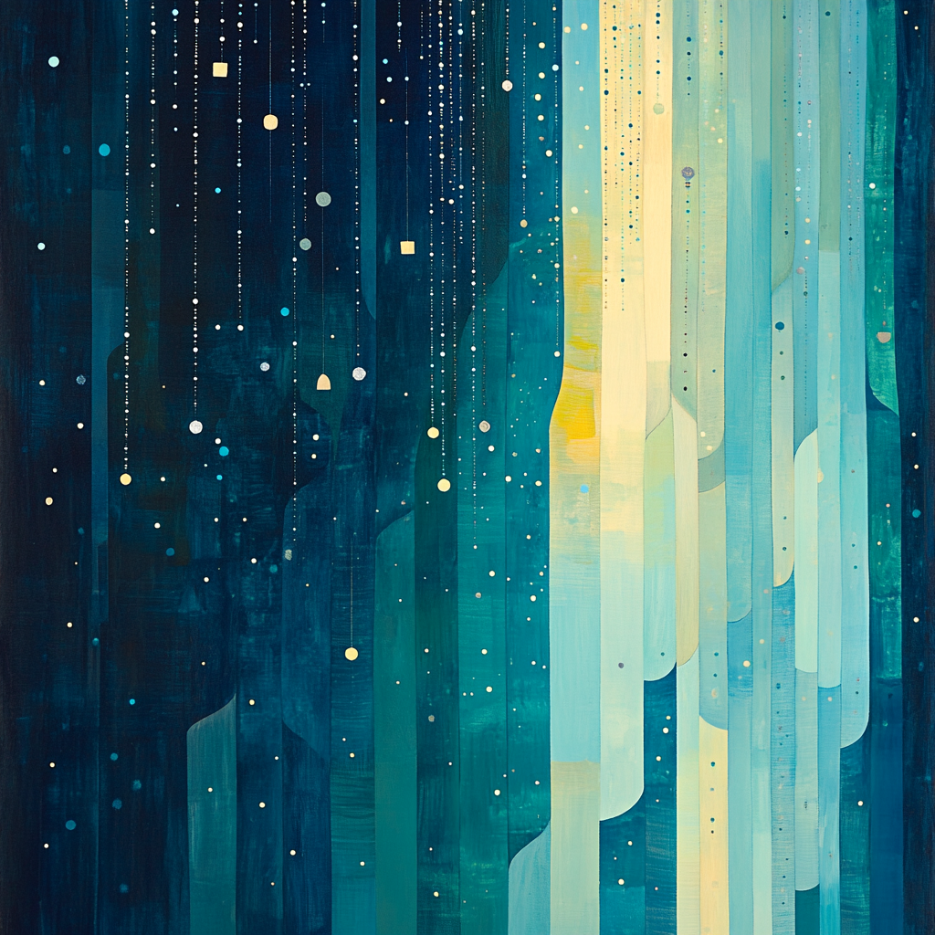 Paul Klee Inspired Aurora Census Paint by numbers kits