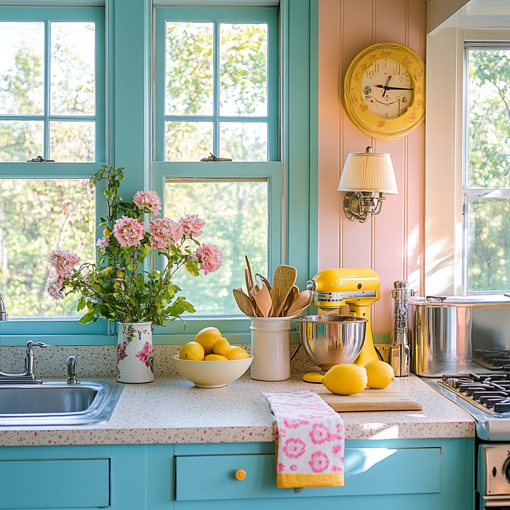 Pierre Bonnard Inspired Kitchen Light painting number kit