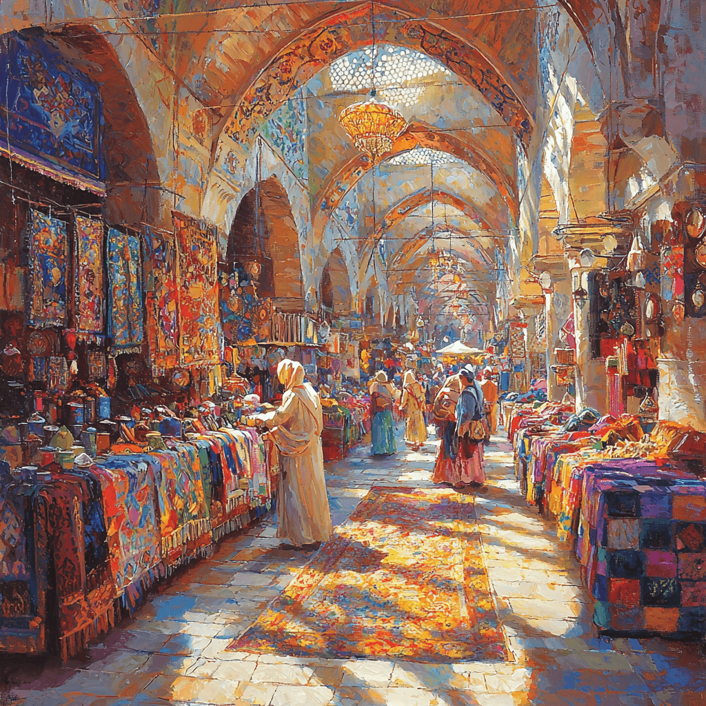 Grand Bazaar - Istanbul Painting By Numbers Kit