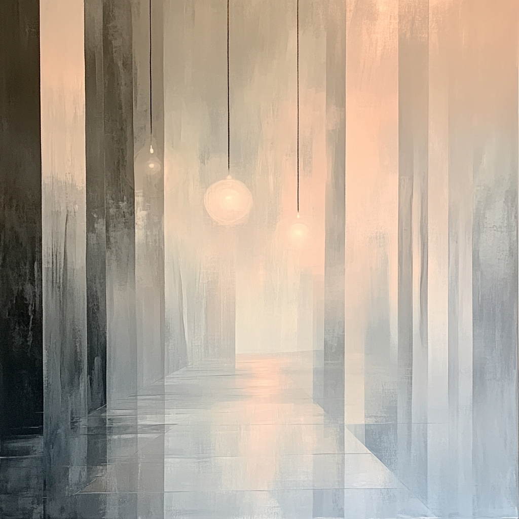 Edgar Degas Inspired Veil Of Rain painting number kit