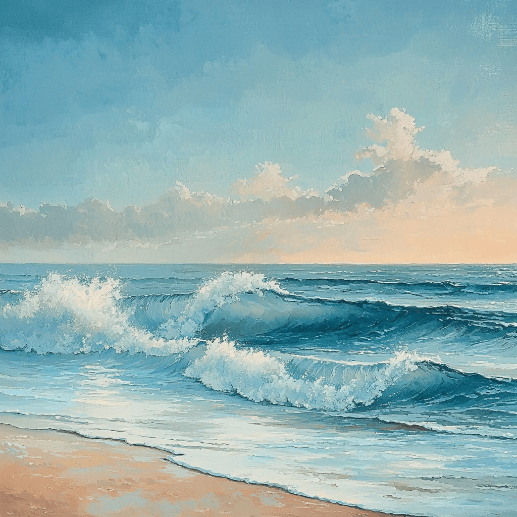 Winslow Homer Inspired The Rhythm Of Waves Number Painting