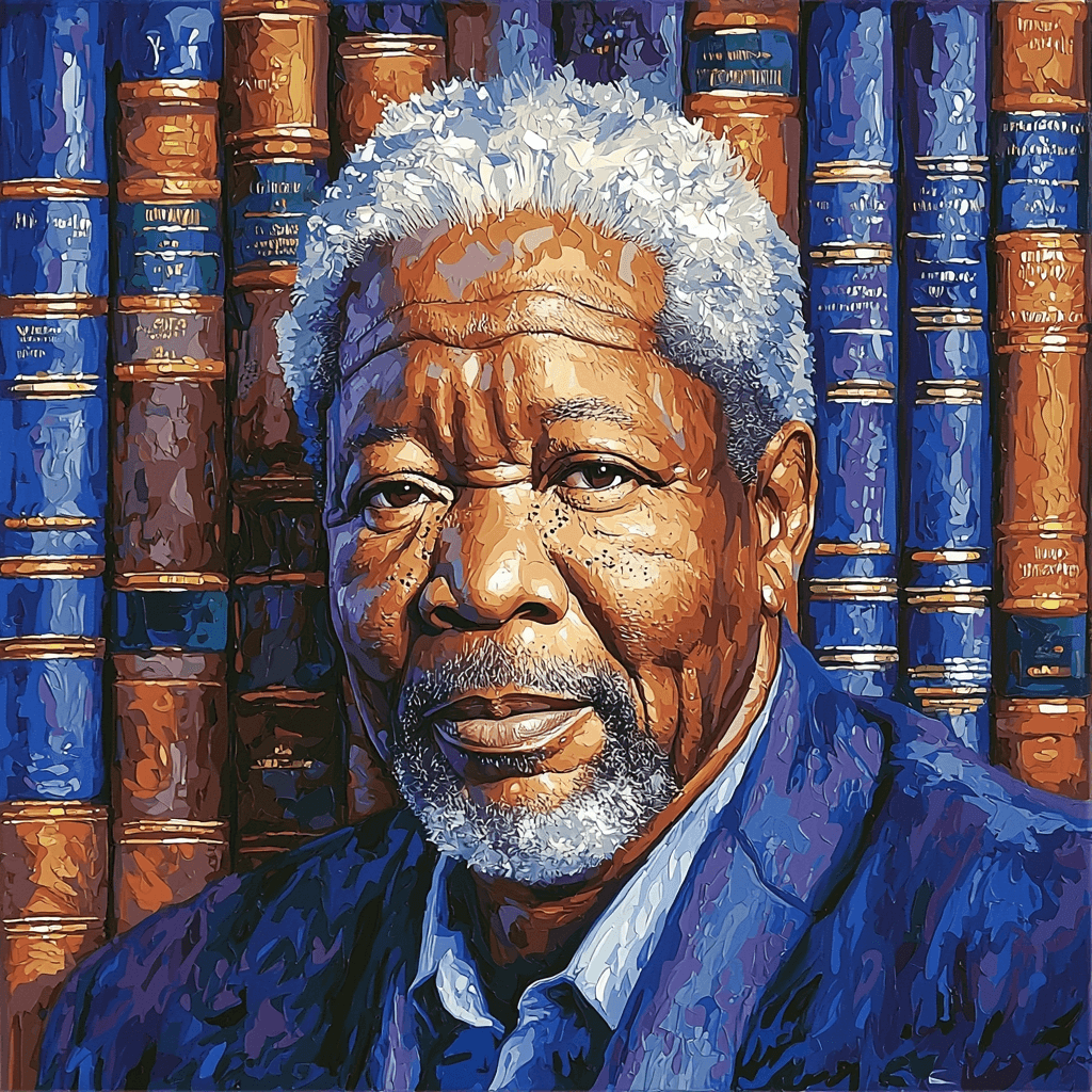 Morgan Freeman: The Voice Of Timeless Wisdom Painting Number Kit