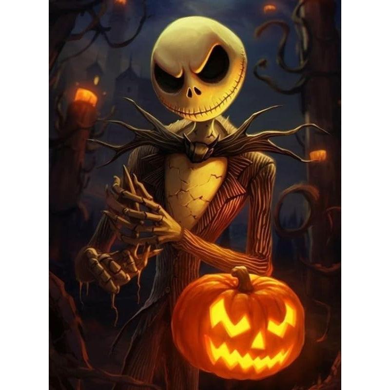 DIY Halloween Diamond Painting Kit Full Round Drill Mosaic Art