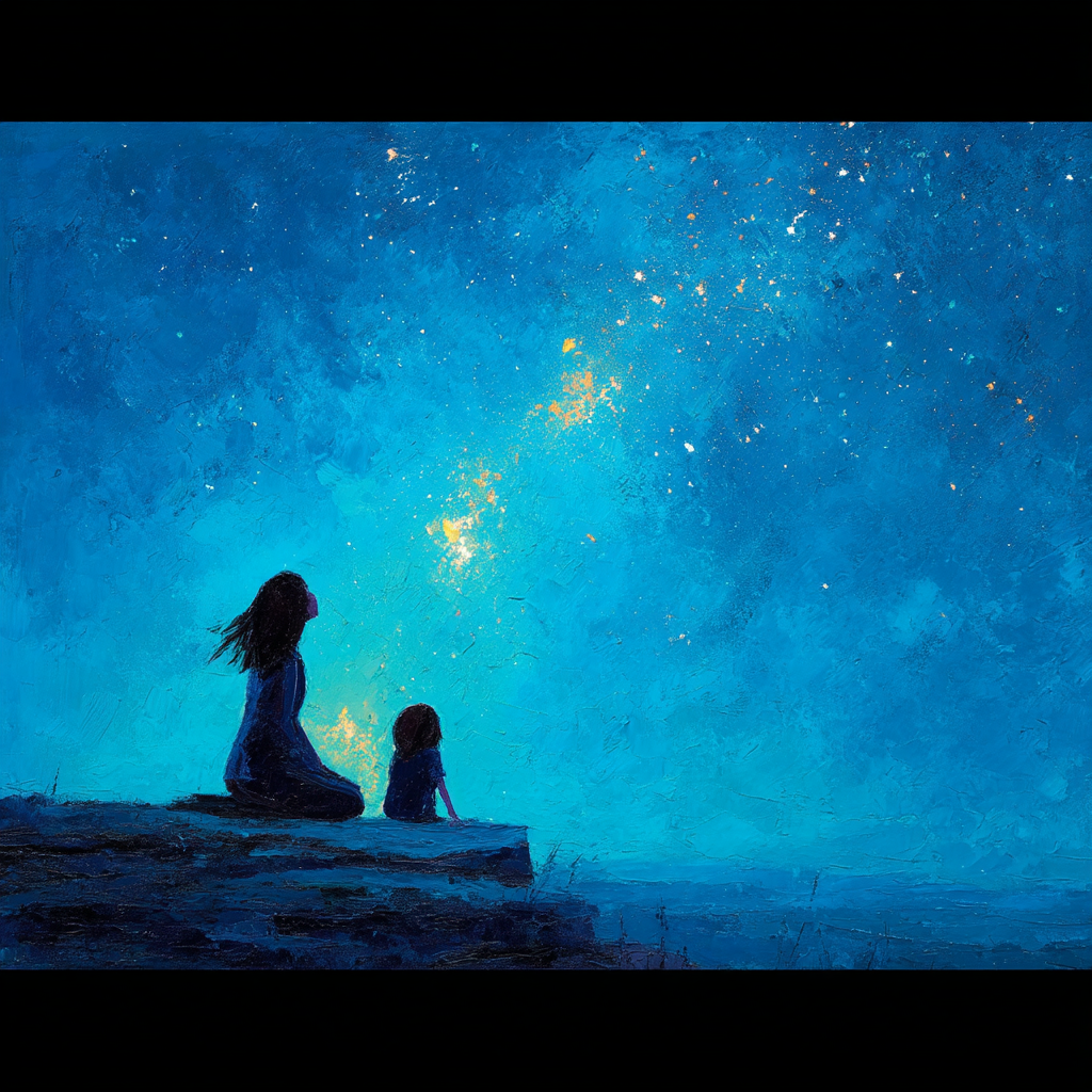 A Mother's Gift Of Knowledge Number Painting