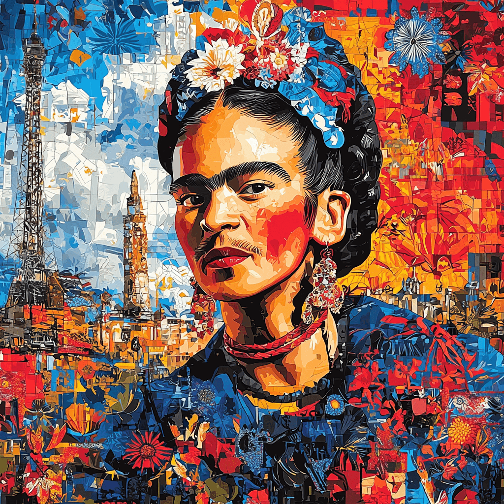 Frida Kahlo Inspired Cultural Connections Paint By Numbers
