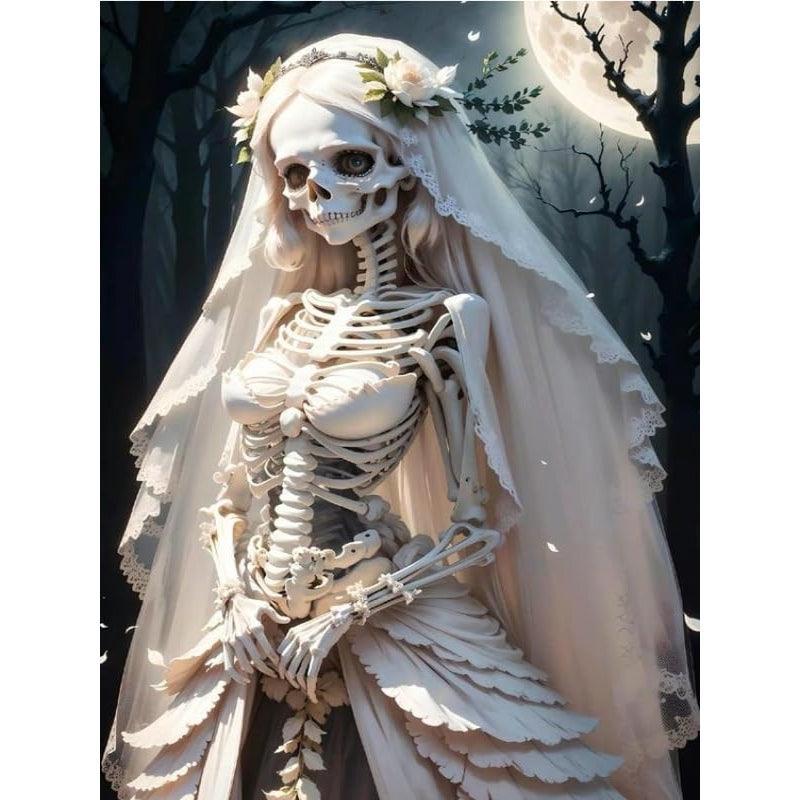 DIY Halloween Diamond Painting Kit Full Round Drill Mosaic Art