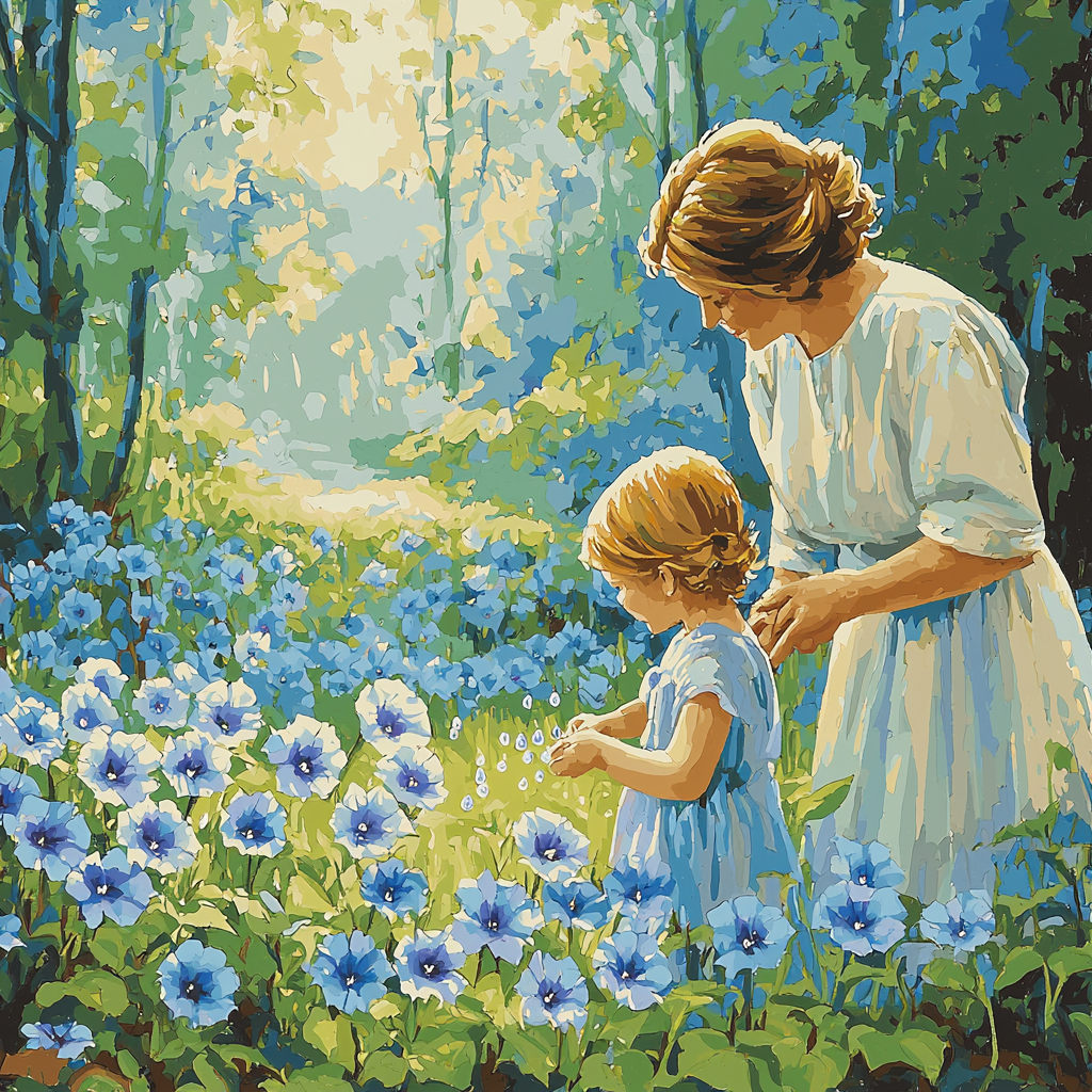 Morning Dew Delights Paint By Numbers Art