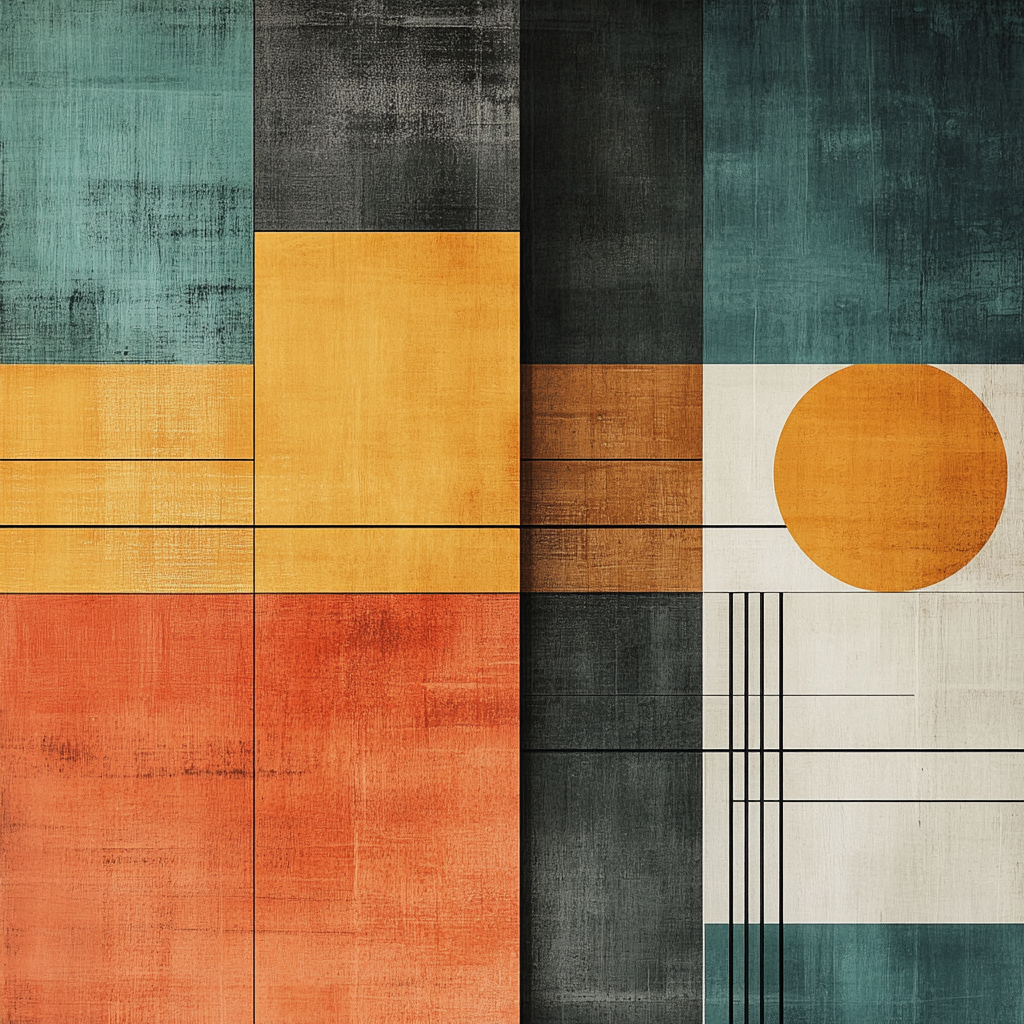 Paul Klee Inspired Solar Ledger Painting by numbers kit