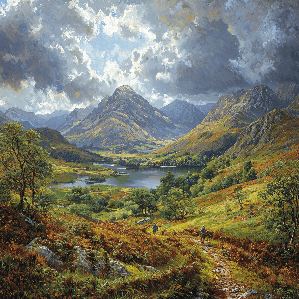 Scotland's Highlands Paint By Numbers