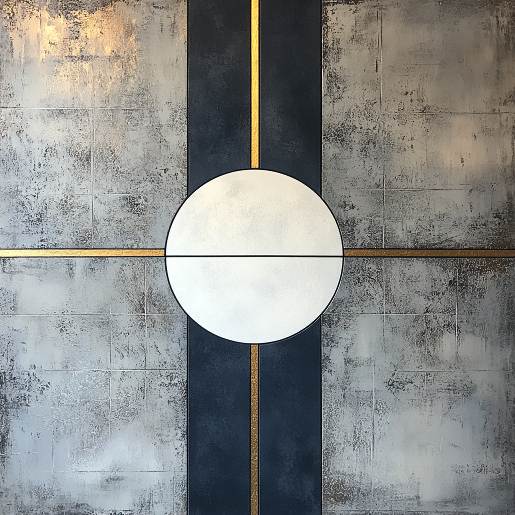 Kazimir Malevich Inspired Meridian Geometry Paint by numbers kits