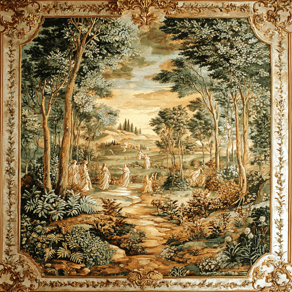 Botticelli Inspired Renaissance Garden Of Eden Painting Number Kit