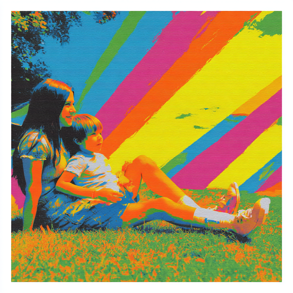 Rainbow Of Dreams Number Painting