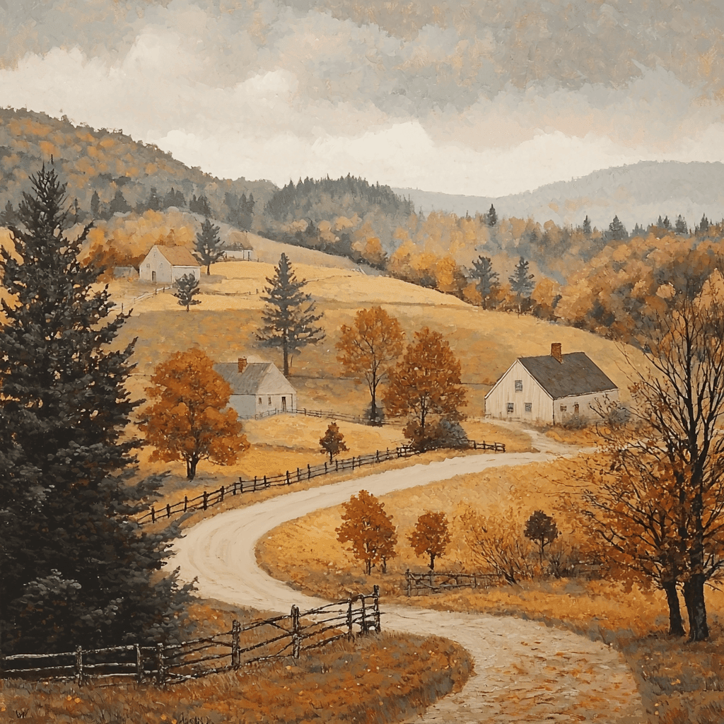 Andrew Wyeth Inspired Rustic Reverie Paint By Color