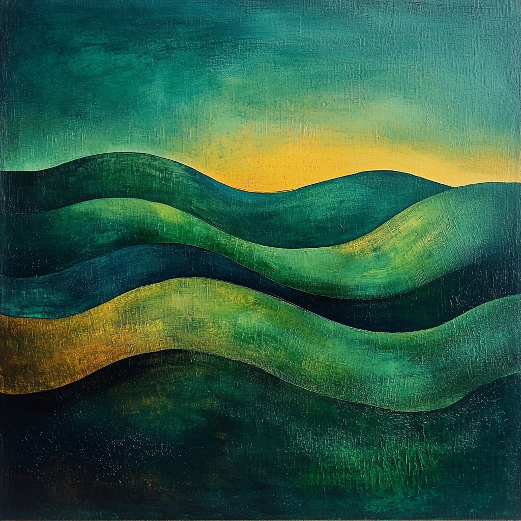 Nandalal Bose Inspired Embrace Of The Wilderness DIY Paint By Numbers