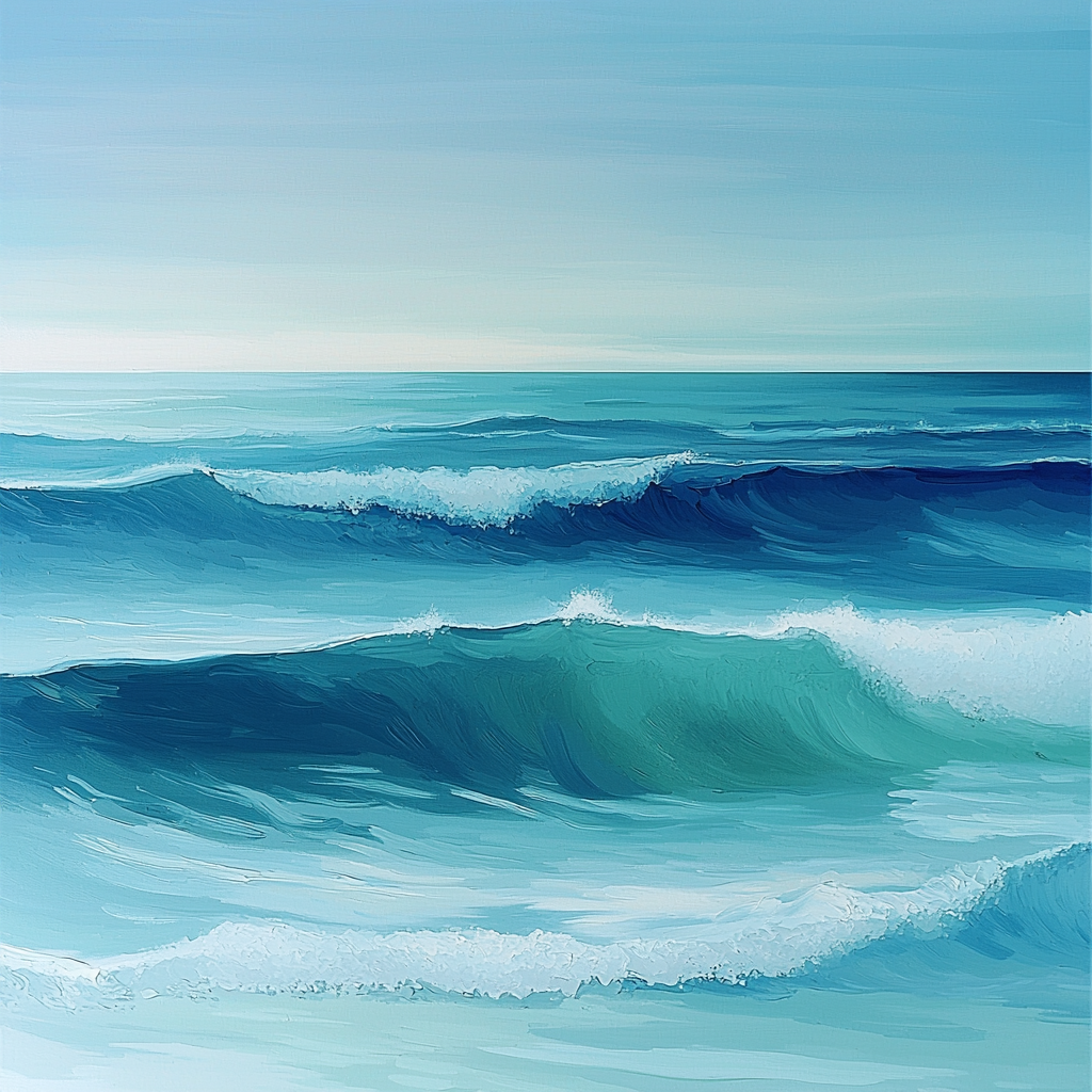 Leonardo Da Vinci Inspired Eternal Wave Harmony DIY Paint By Numbers
