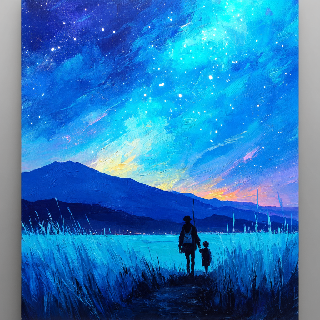 Starry Night Wander Paint By Color