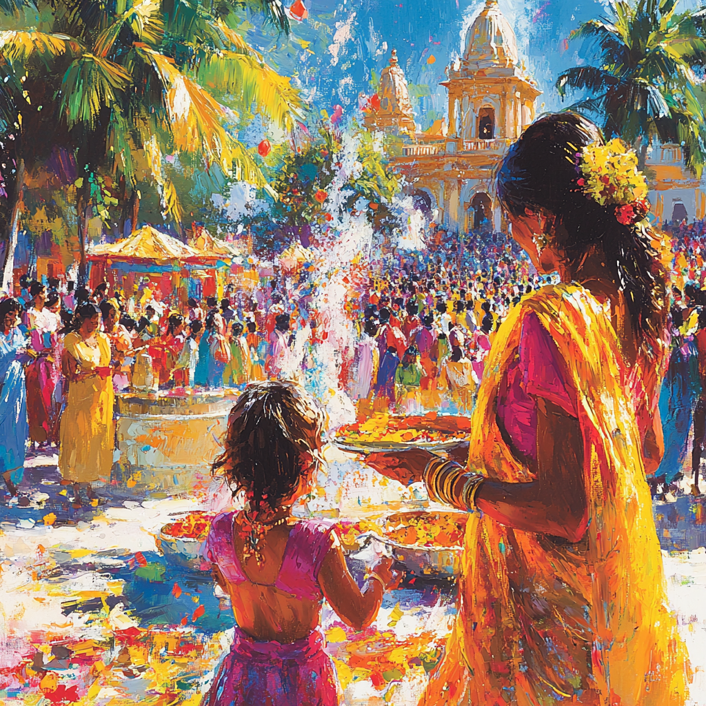 Joyous Festival Colors Paint By Color