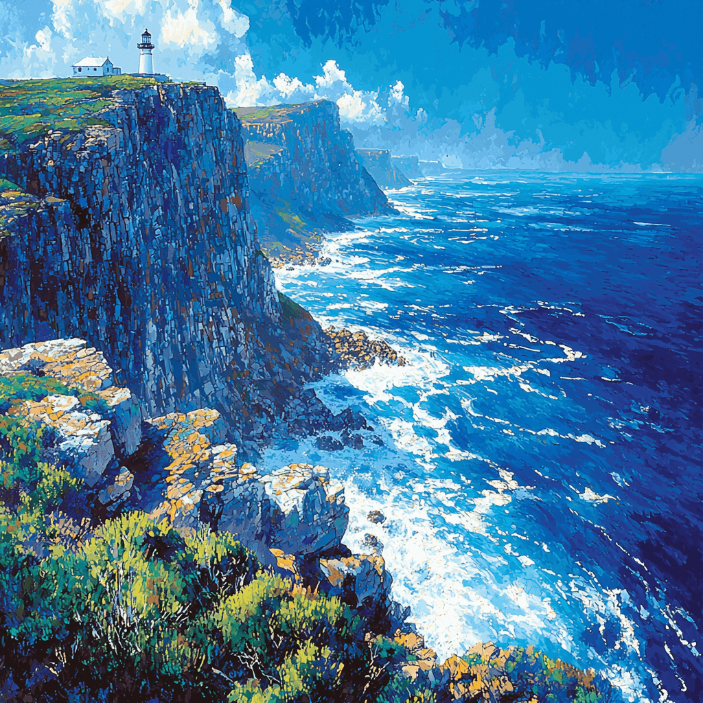 Cape Point - Cape Town, South Africa DIY Paint By Numbers