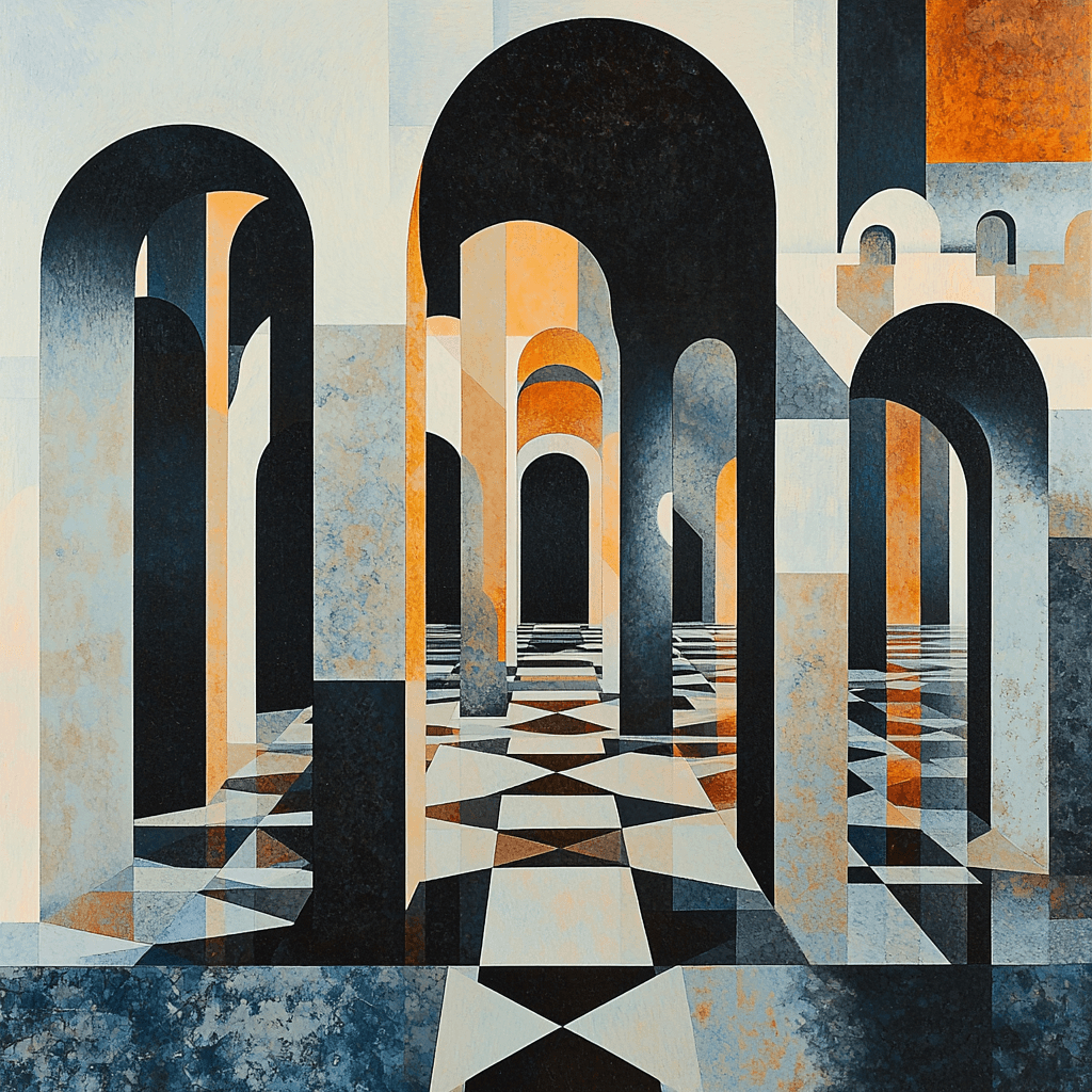 M.C. Escher Inspired Symmetry Of Perception Painting Number Kit