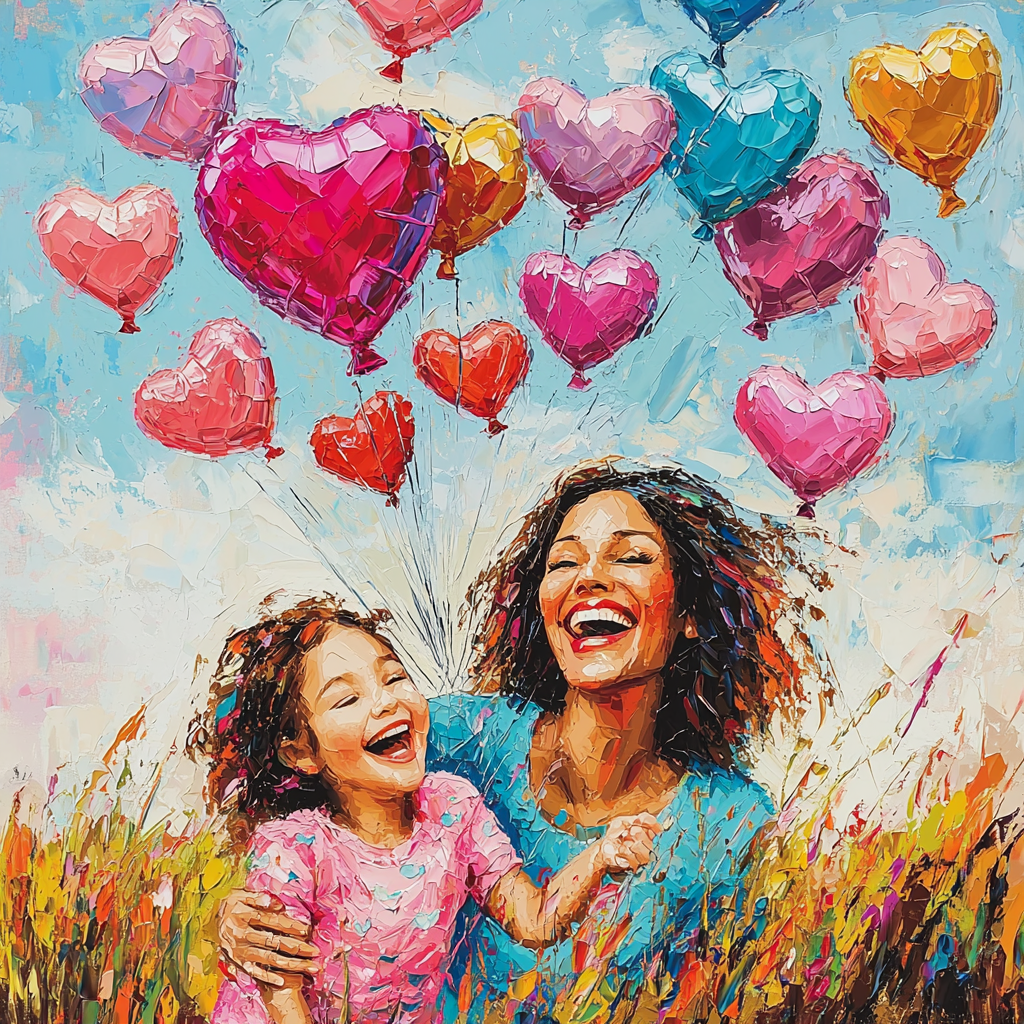 Hearts Of Joy Number Painting