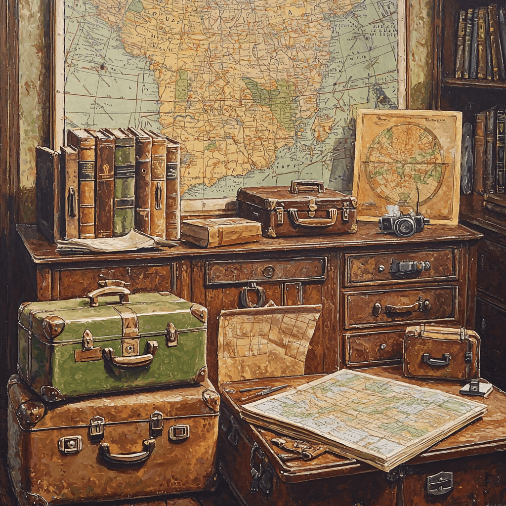 Botticelli Inspired Vintage Travel Dreams - DIY Painting By Numbers Kit