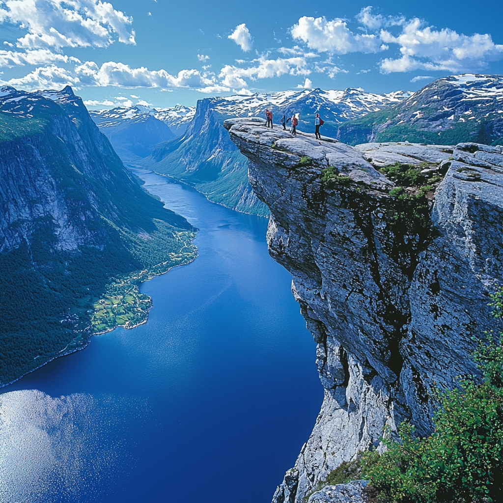 Trolltunga - Vestland Number Painting