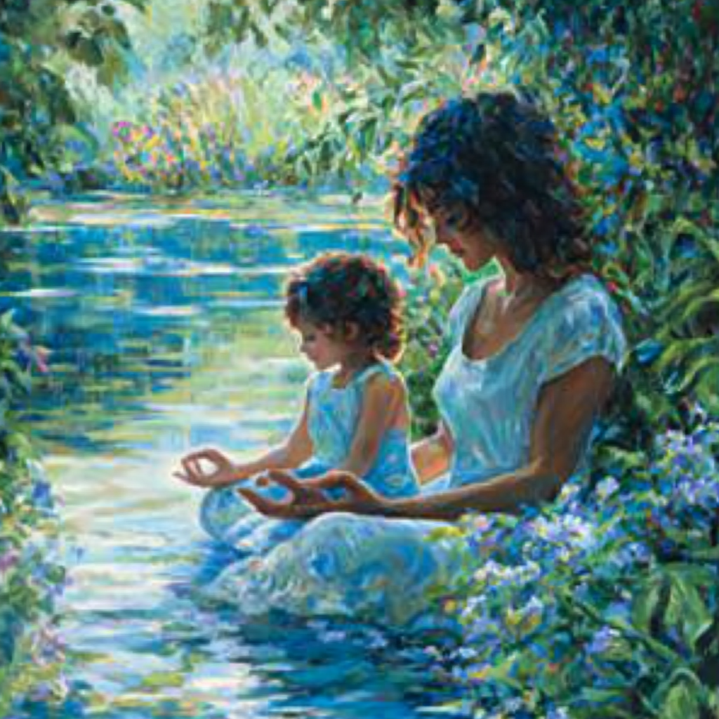 Mother's Secret Sanctuary DIY Paint By Numbers