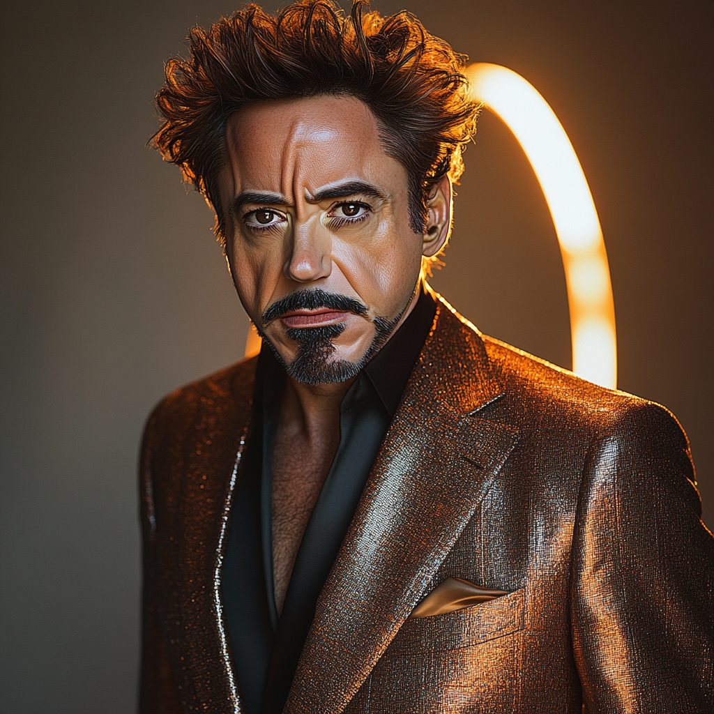 Robert Downey Jr.: The Iron Elegy Of An Inventive Heart Paint by numbers kits