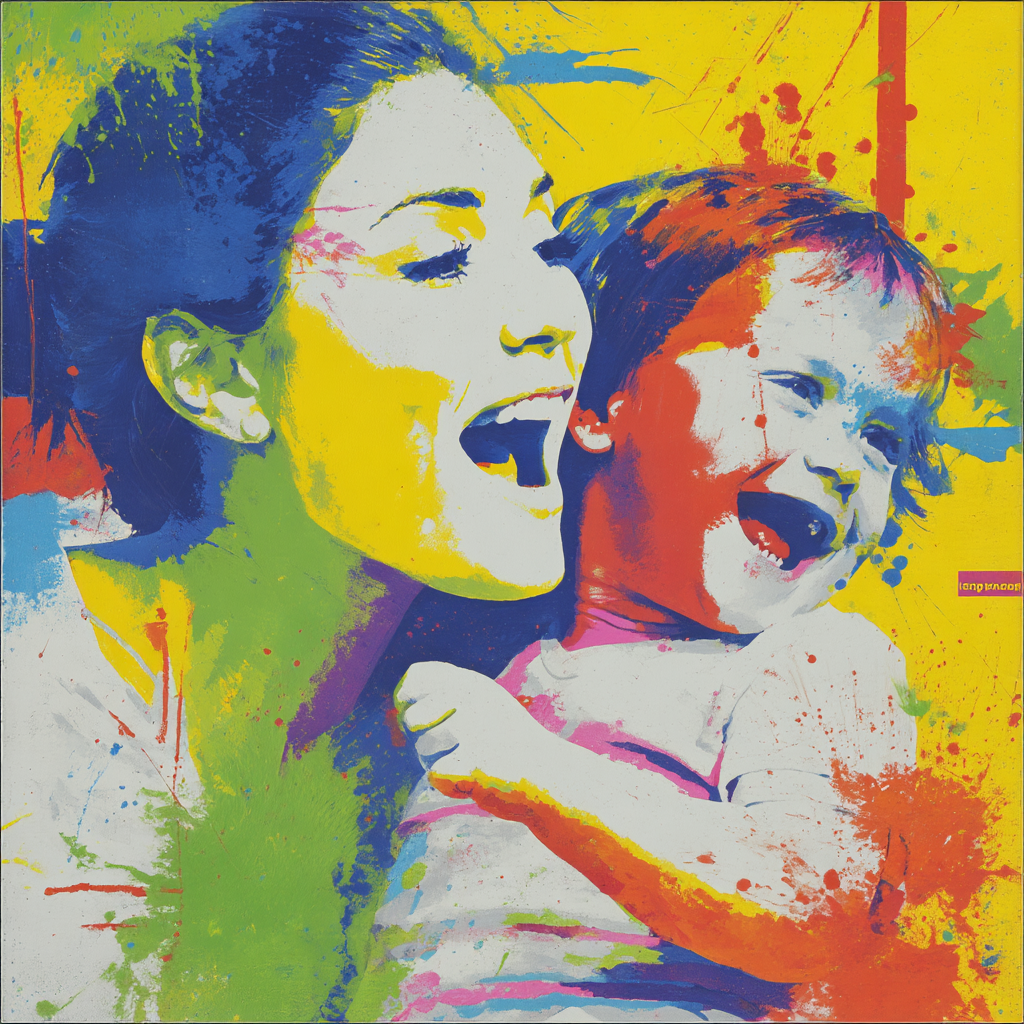 A Mother's Canvas Paint By Color