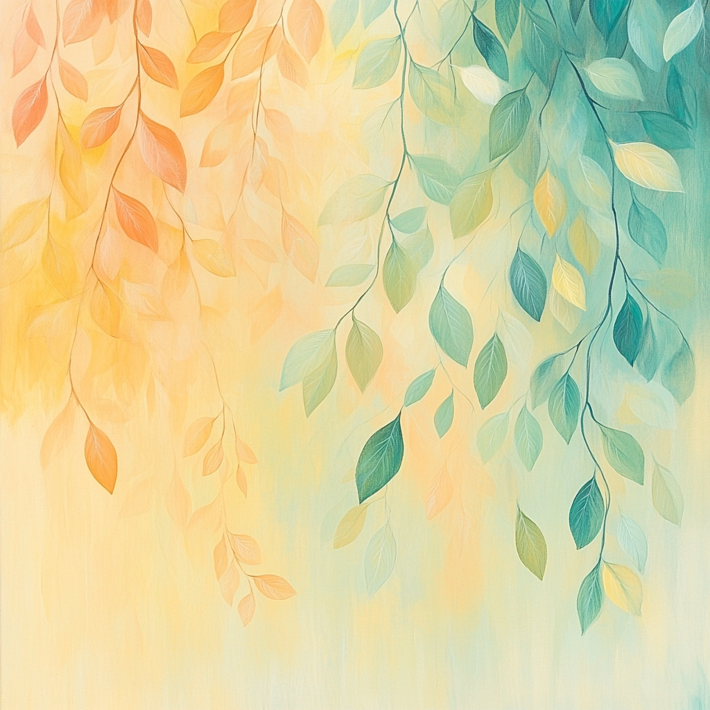 Edgar Degas Inspired Orchard Of Falling Notes Paint by numbers kits