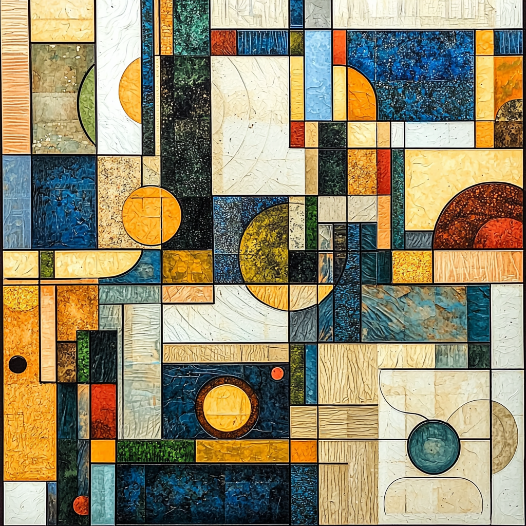 Paul Klee Inspired Whimsical Geometry DIY Paint By Numbers