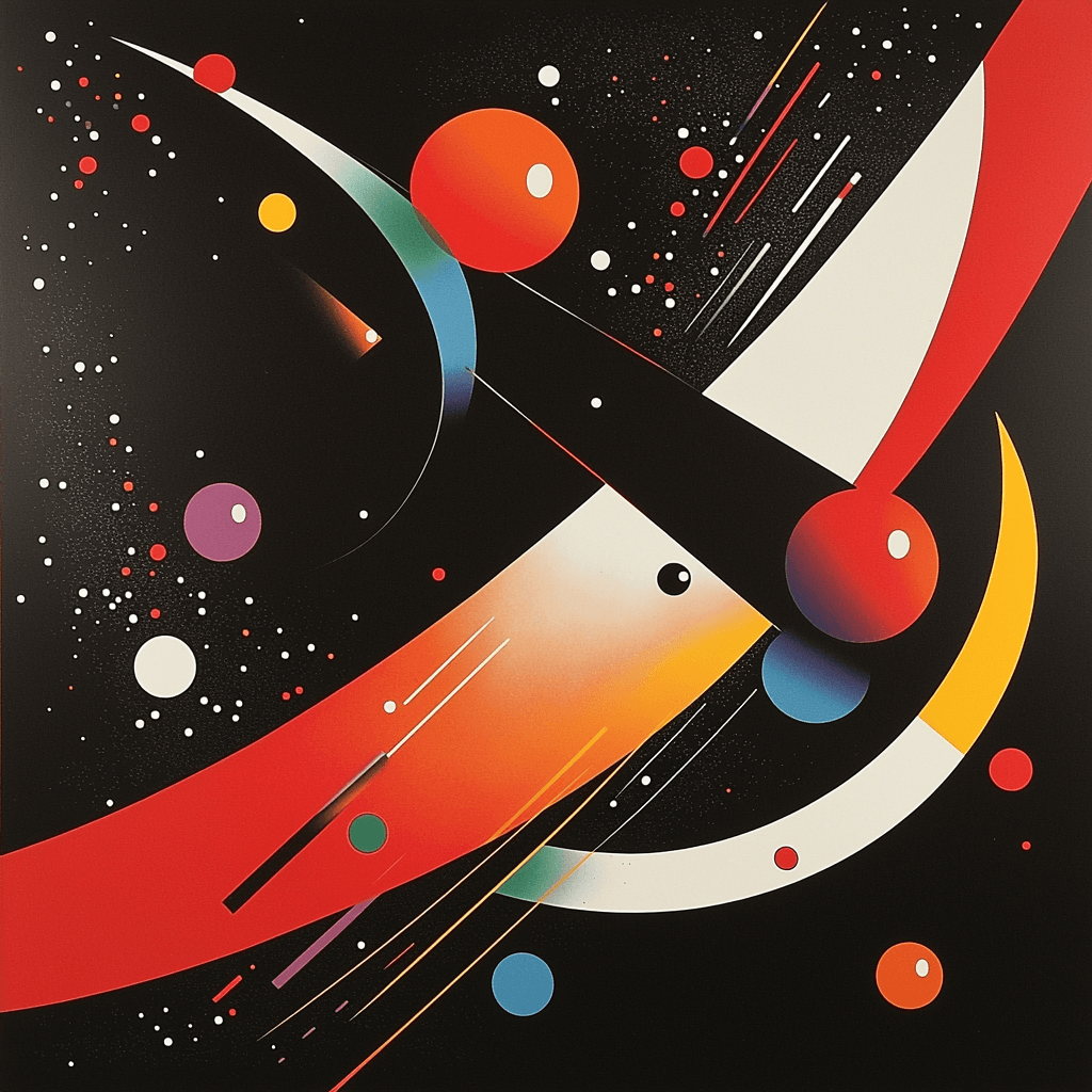 Kazimir Malevich Inspired Infinite Dimensions Numbered Painting Kits