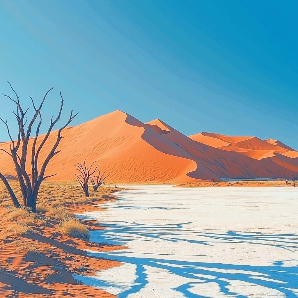 Namib-Naukluft National Park - Namibia Paint By Numbers