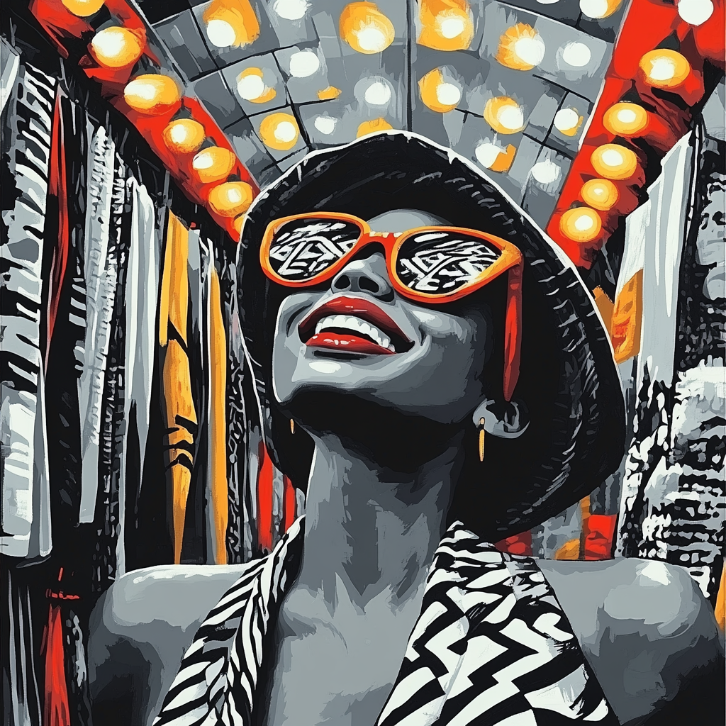 Cruella Pattern Hunt Paint by numbers art