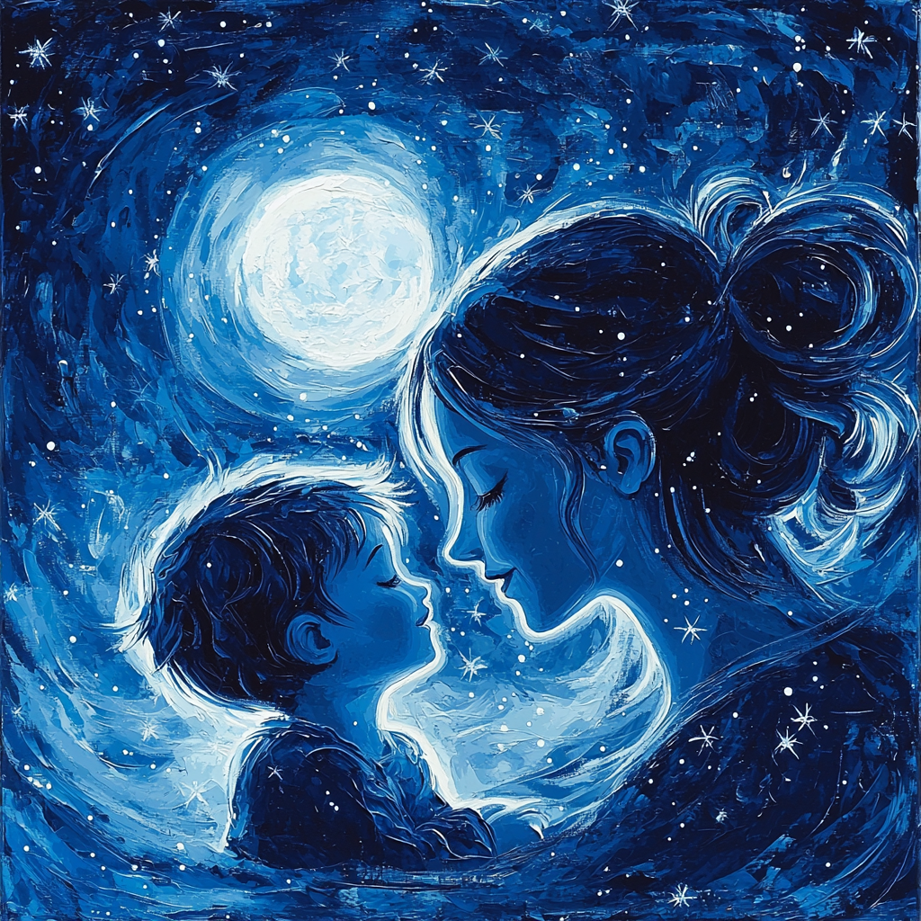 A Mother's Love Knows No Bounds DIY Paint By Numbers