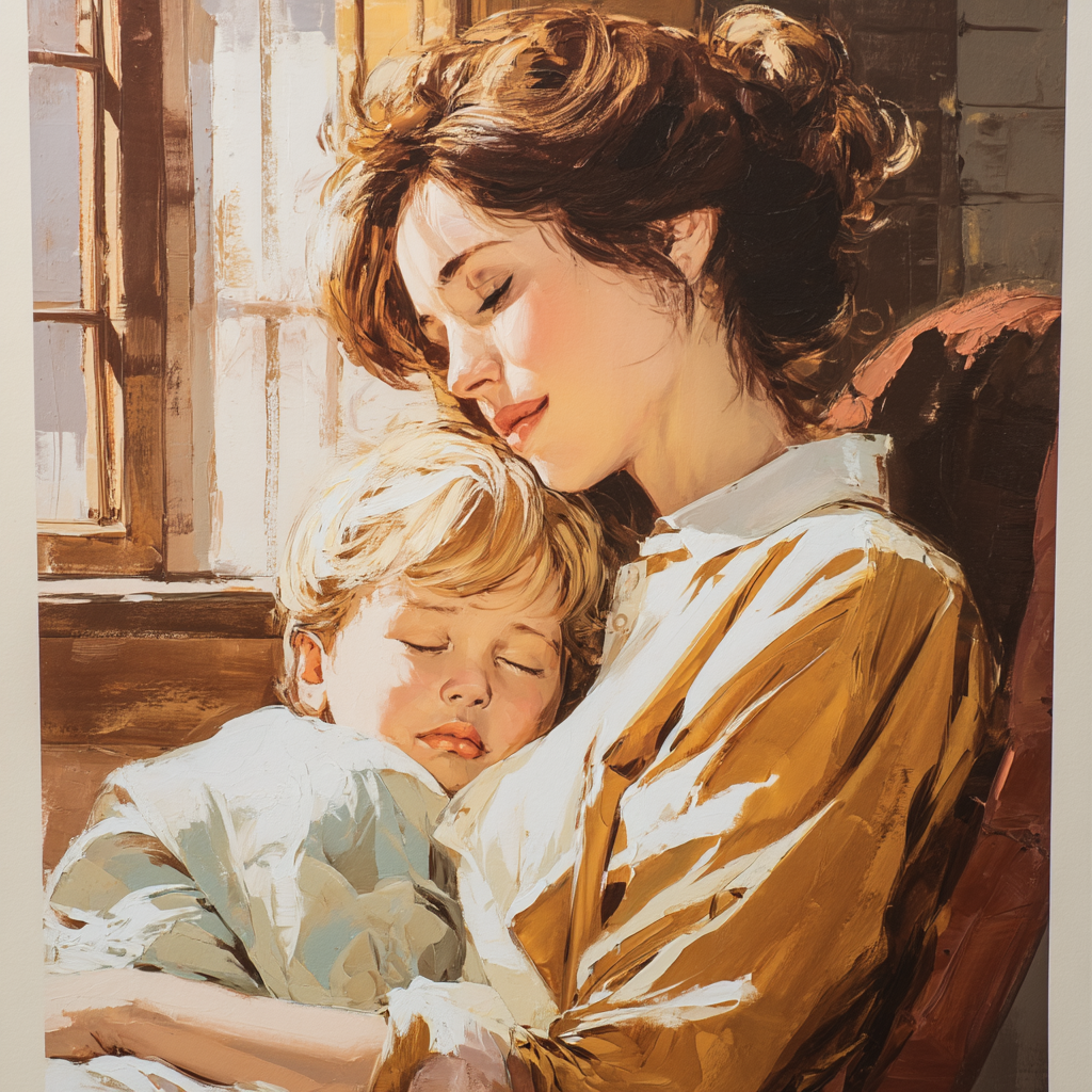 A Mother's Haven Paint By Color