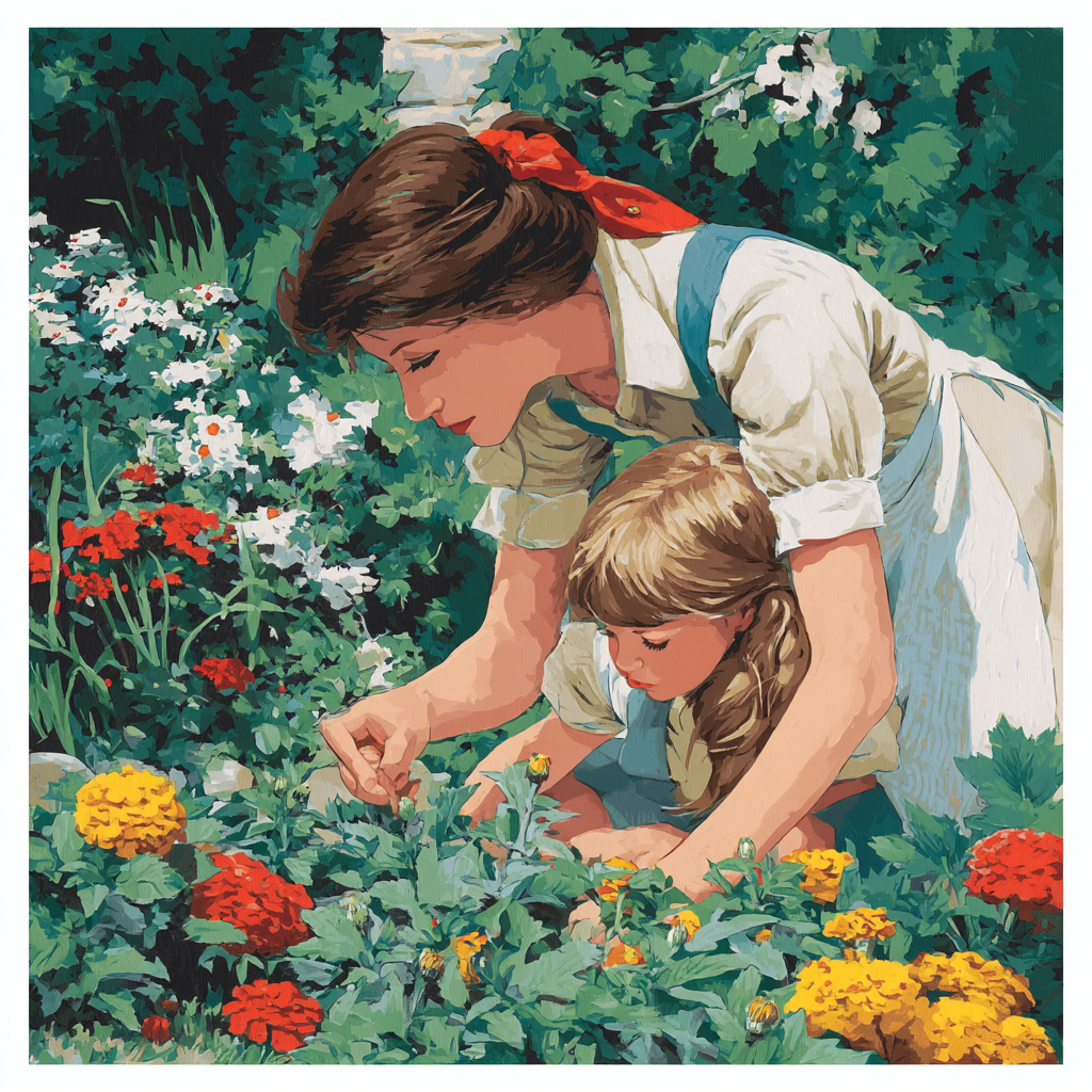 Gardener's Heart Number Painting