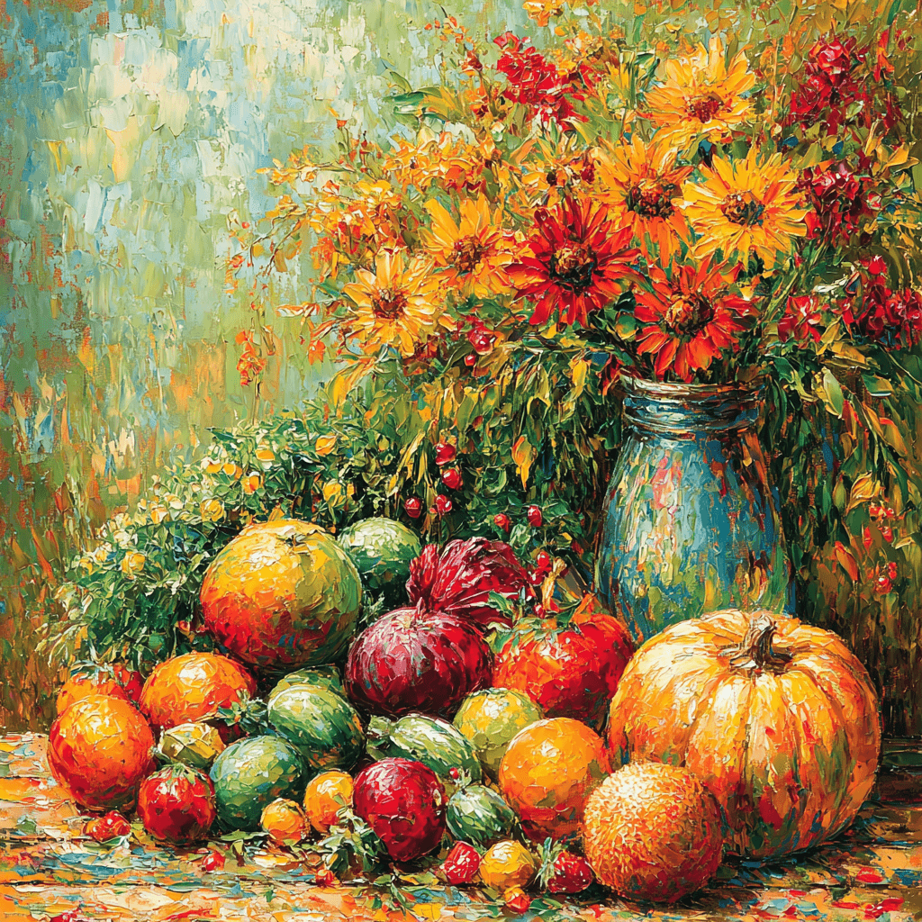 Van Gogh Inspired Harvest Harmony Paint By Numbers Art