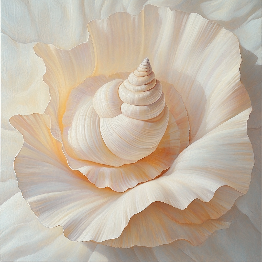 OKeeffe Inspired Coastal Shell paint by color