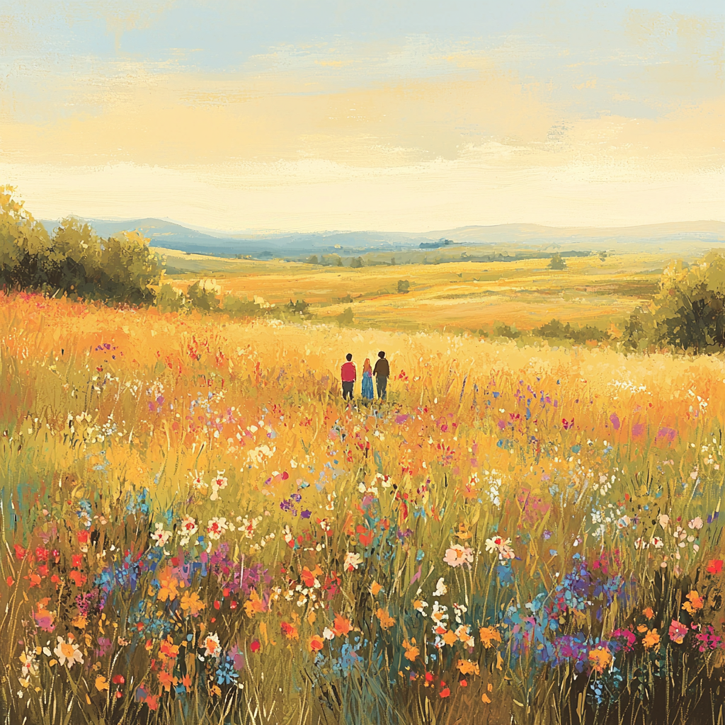 Mother's Meadow Walk Paint By Numbers