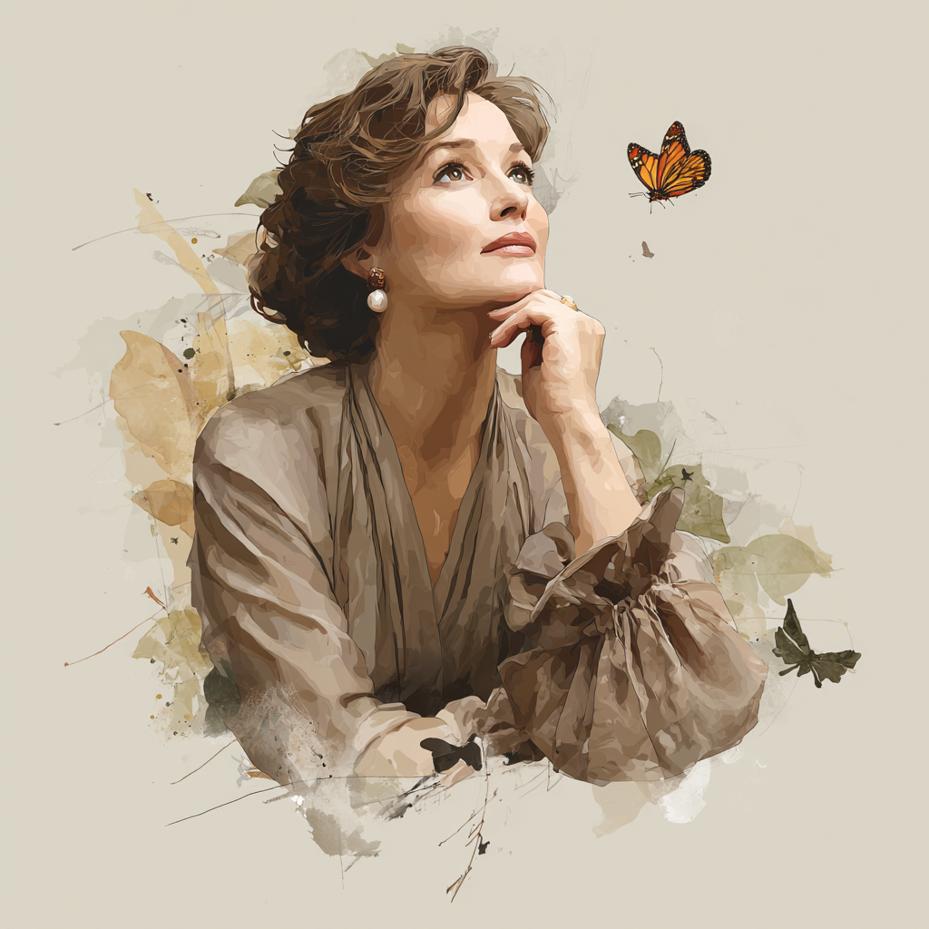 Meryl Streep The Chameleons Artistry paint by number