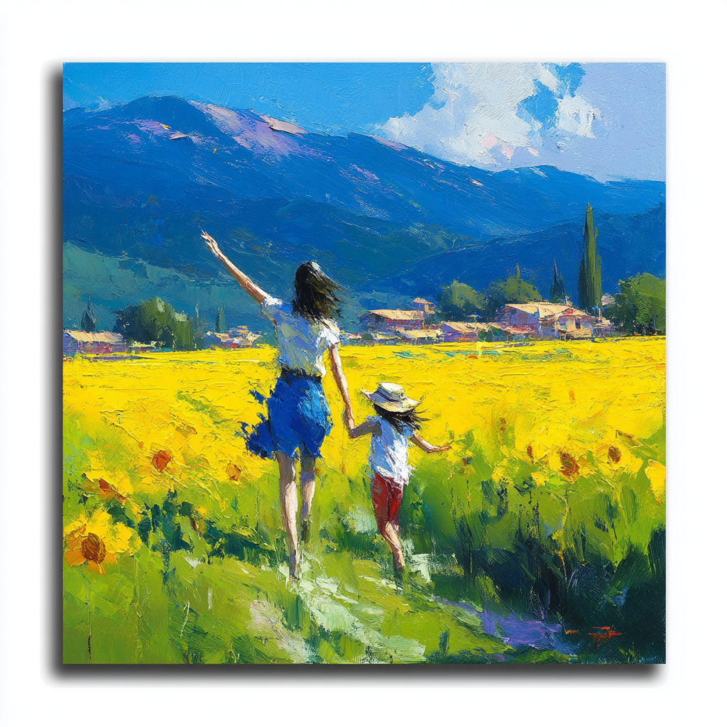 Symphony Of Sunflowers Paint By Color