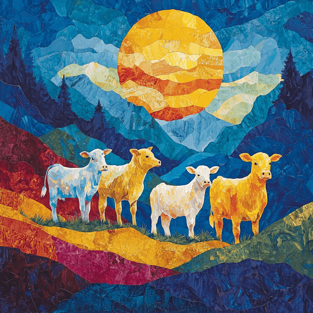 Franz Marc Inspired Animal Spirits DIY Paint By Numbers