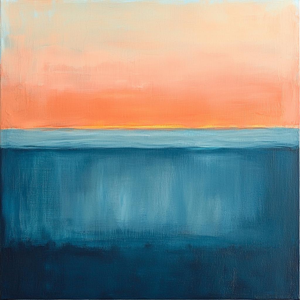 Mark Rothko Inspired Whispers Of The Dawn Paint By Color
